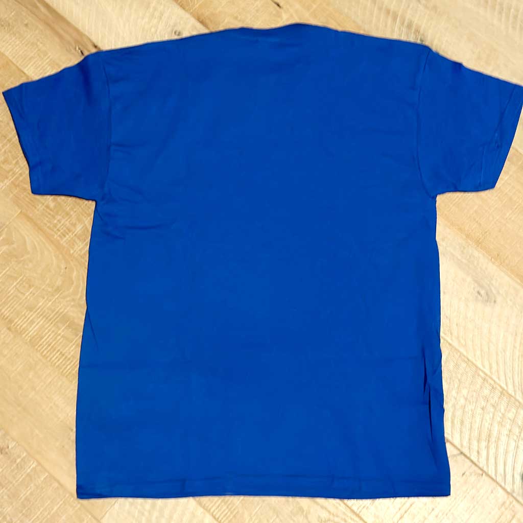Youth Royal Blue White Bone Frog Shirt