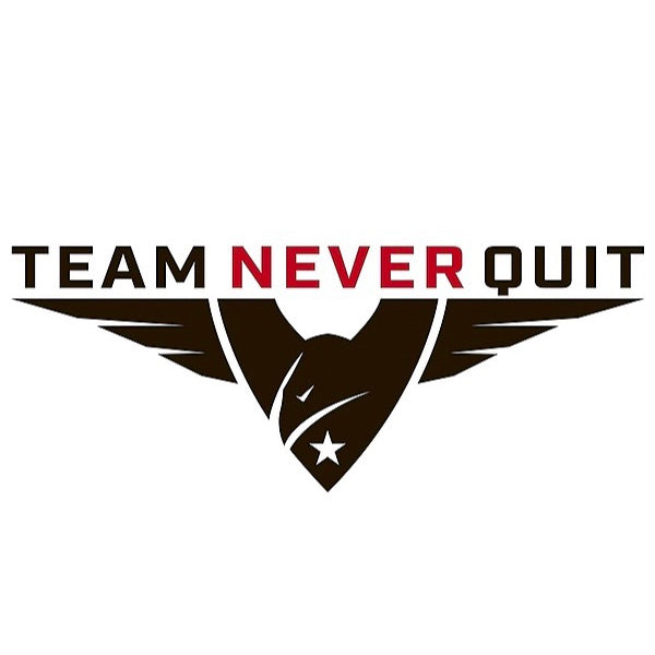 Team never quit logo