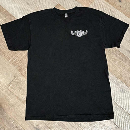 Black and White Chris Kyle Flag Fade Shirt