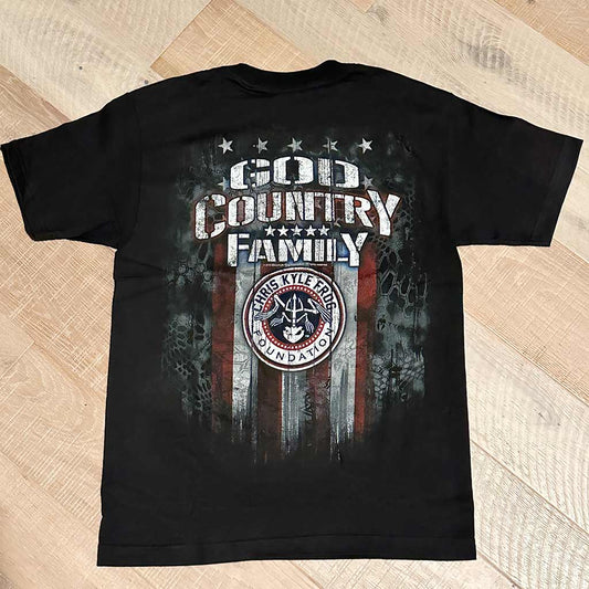 God/Country/Family Flag Kryptek Shirt
