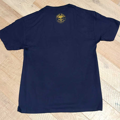 Navy/Gold CK Warrior Skull Shirt